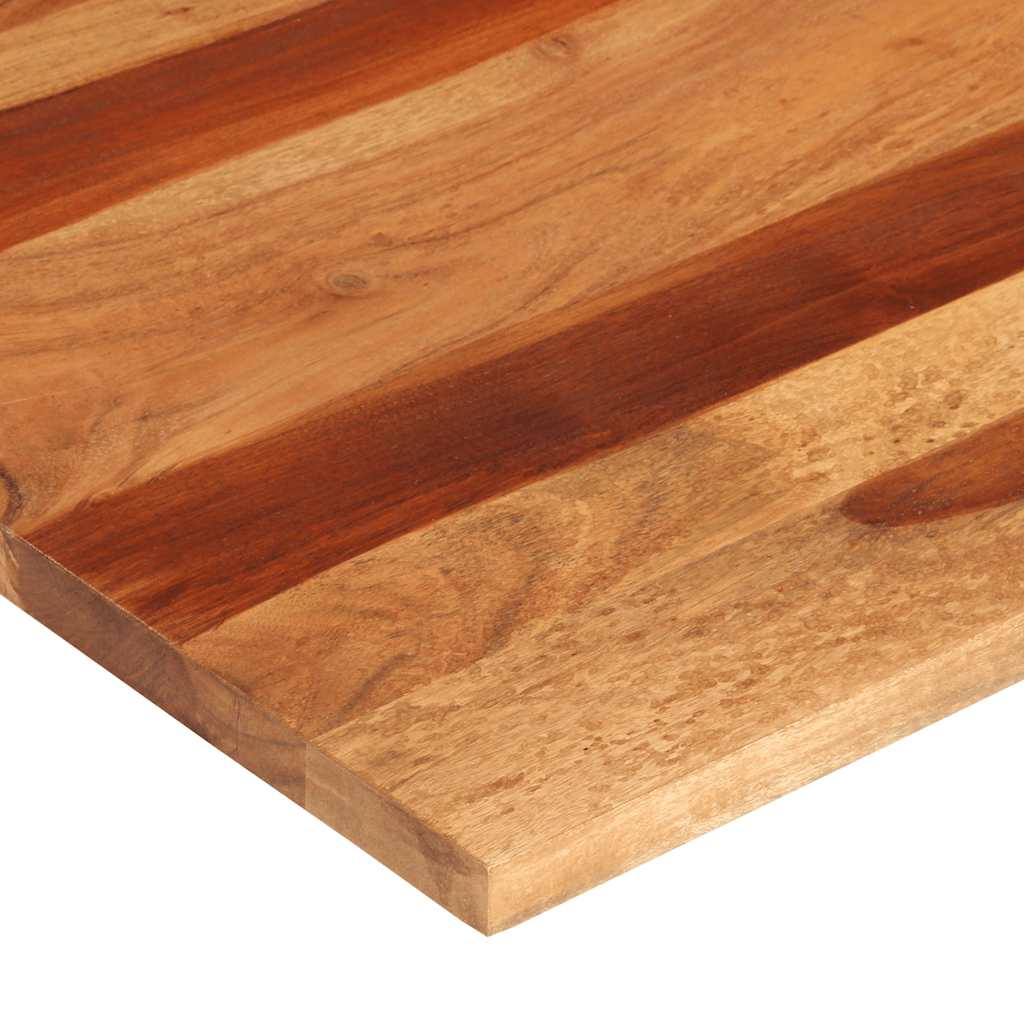 vidaXL Tablero de mesa madera maciza de acacia 25-27 mm 80x80 cm - Image 6