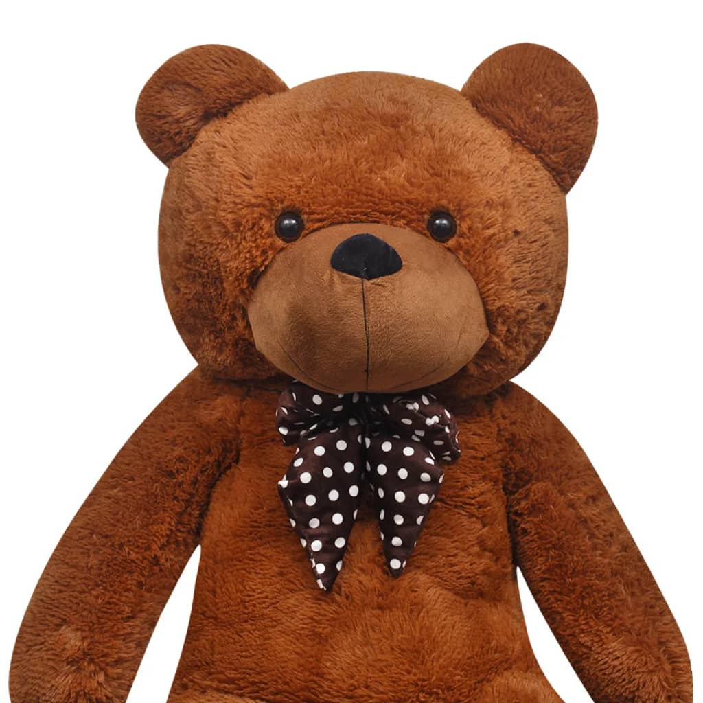 vidaXL Weicher XXL-Plüsch-Teddybär Braun 135 cm - Image 3