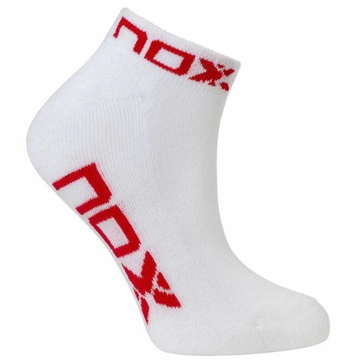 Calzini Fantasmini Sportivi Nox Logo Bianco (35-39)