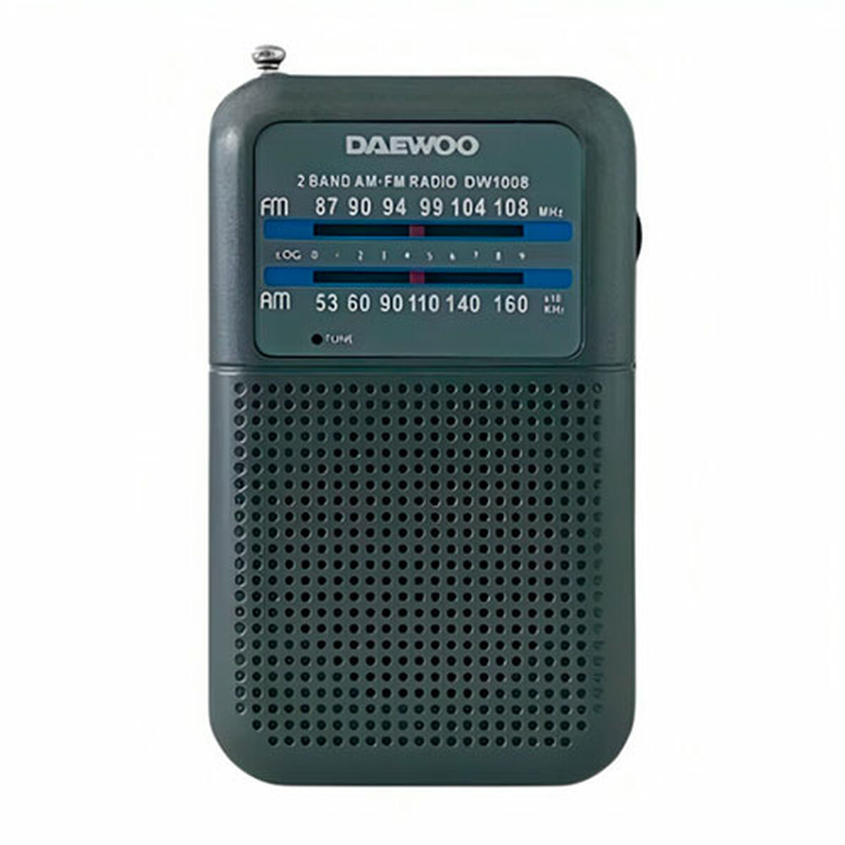 Radio Portatile Daewoo FM Nero Retrò