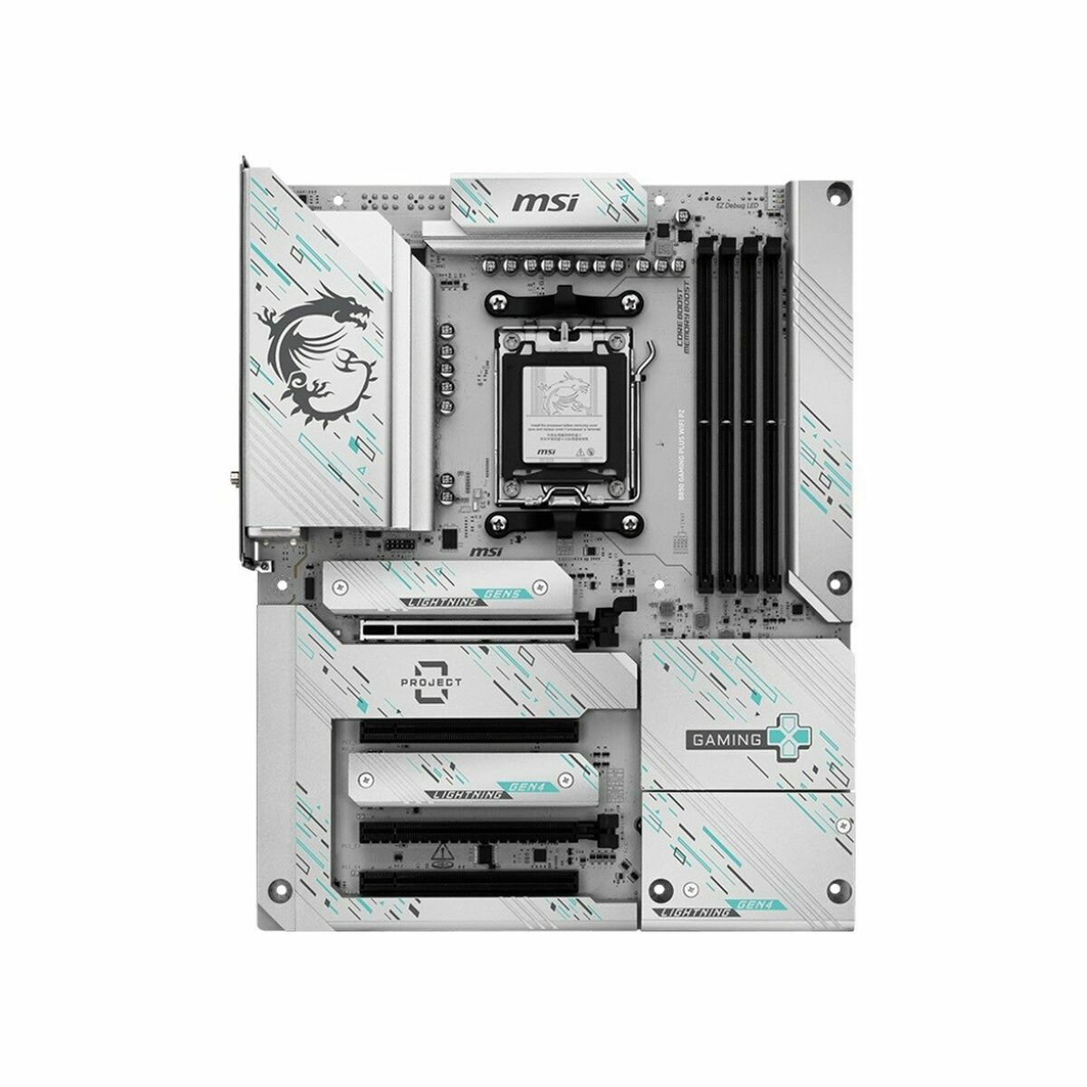 Scheda Madre MSI B850 GAMING PLUS WIFI PZ AMD B850 AMD AM5