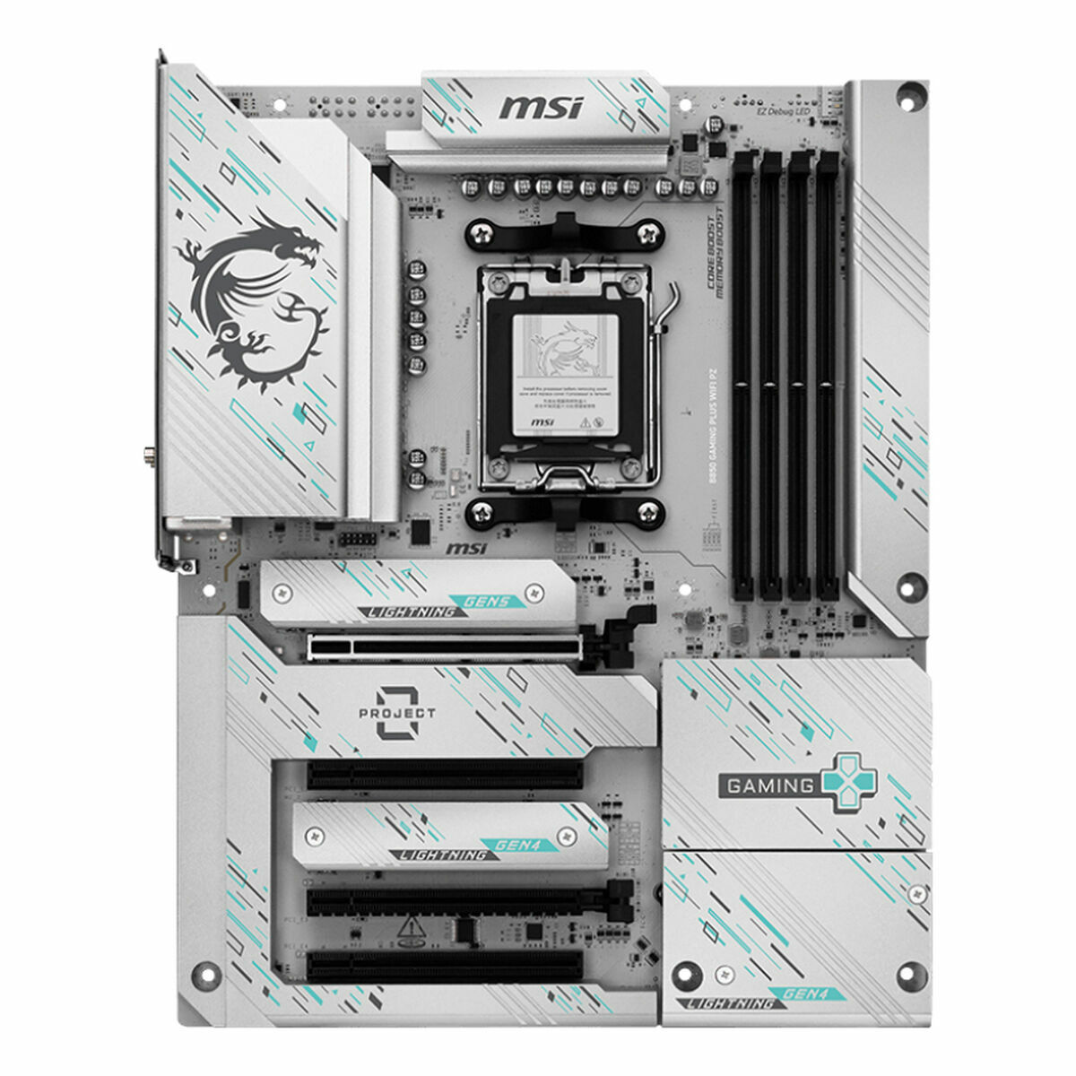 Scheda Madre MSI B850 GAMING PLUS WIFI PZ AMD B850 AMD AM5 - Image 5
