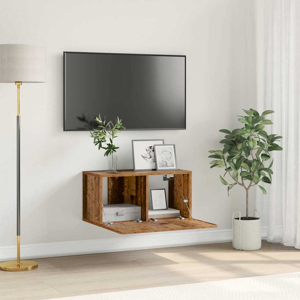 vidaXL Conjunto de mueble de TV Marrón 60 x 30 x 30 cm