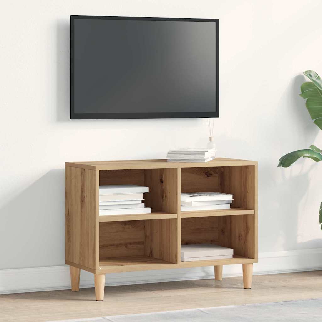 vidaXL Gabinete de TV artisian oak 69,5 x 30 x 50 cm
