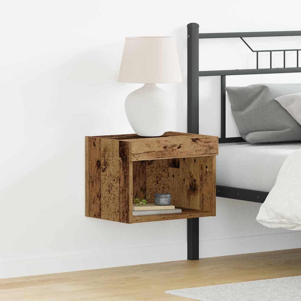 vidaXL Conjunto de mueble de TV Madera Vieja 40 x 30 x 30 cm