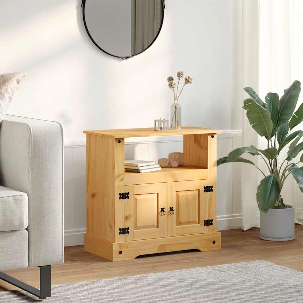 vidaXL Mueble para TV Corona Range de pino mexicano 80x43x78 cm