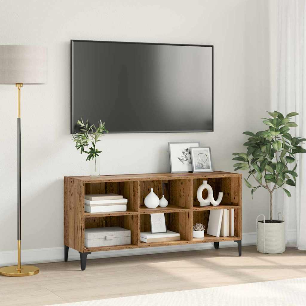 vidaXL Conjunto de mueble de TV Marrón 69,5 x 30 x 50 cm