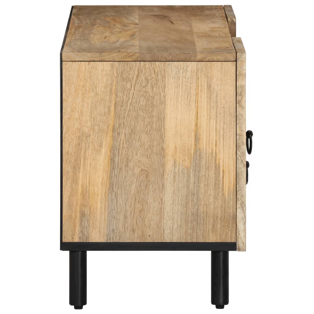 vidaXL Mueble de TV madera maciza de mango 105x33x46 cm - Image 6