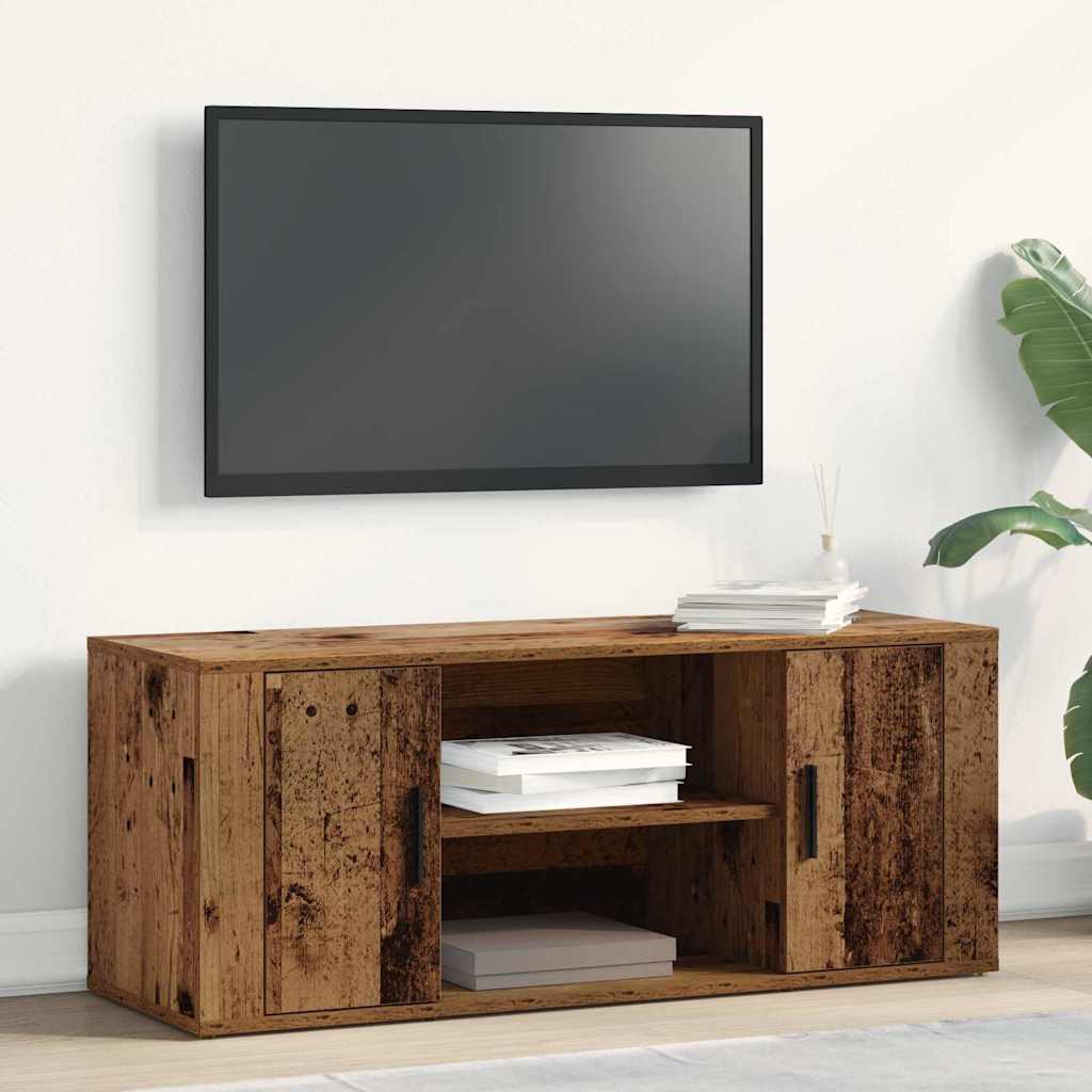 vidaXL Gabinete de TV Madera vieja 100 x 35 x 40 cm