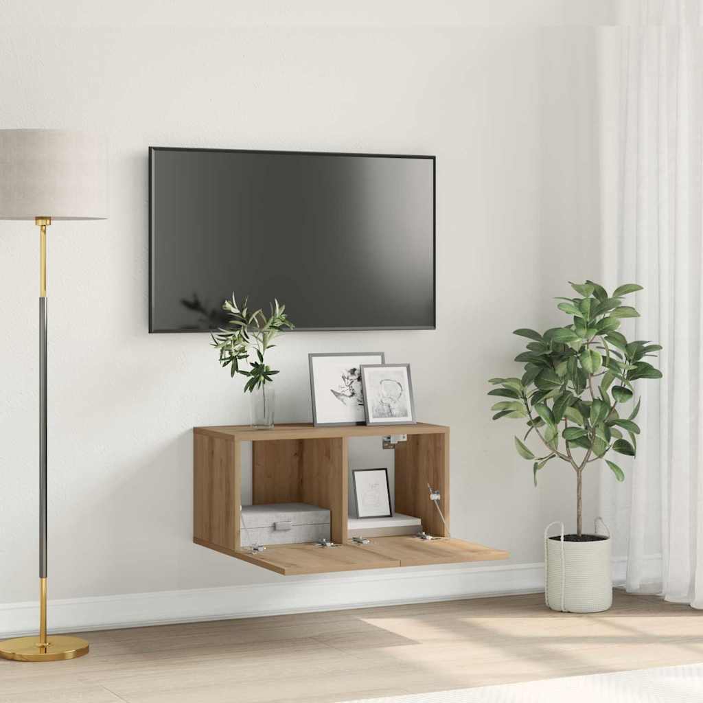 vidaXL Conjunto de mueble de TV Marrón 60 x 30 x 30 cm