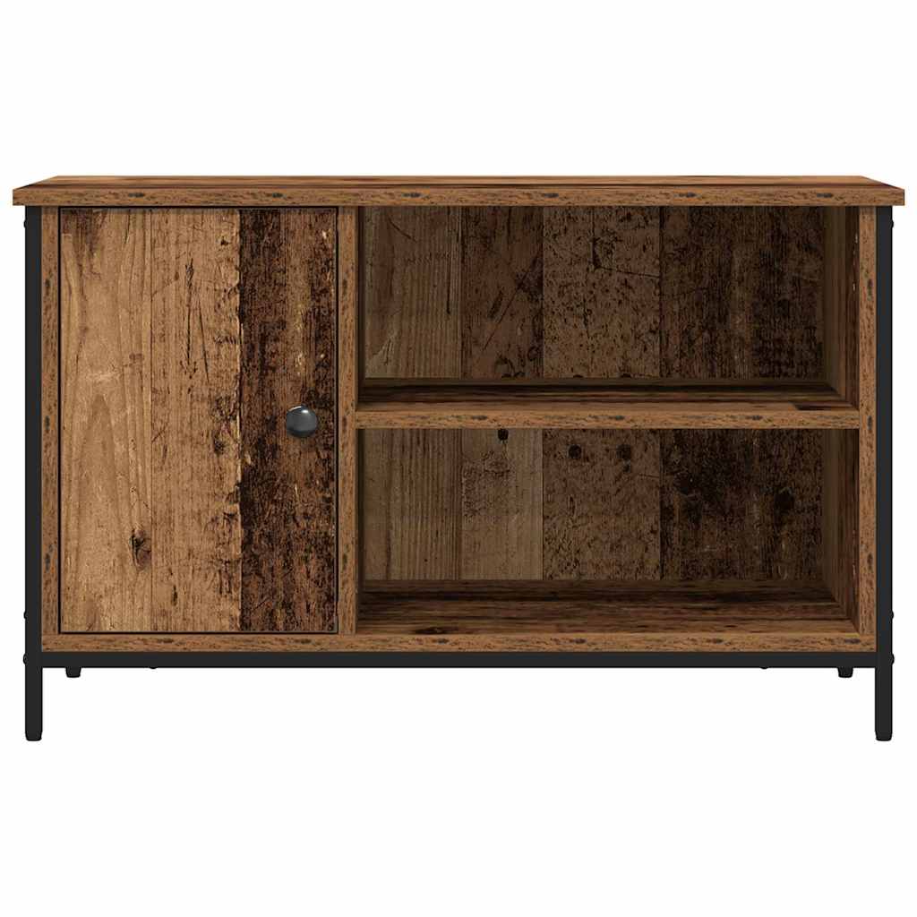 vidaXL Mueble de TV Madera envejecida 80 x 40 x 50 cm - Image 6