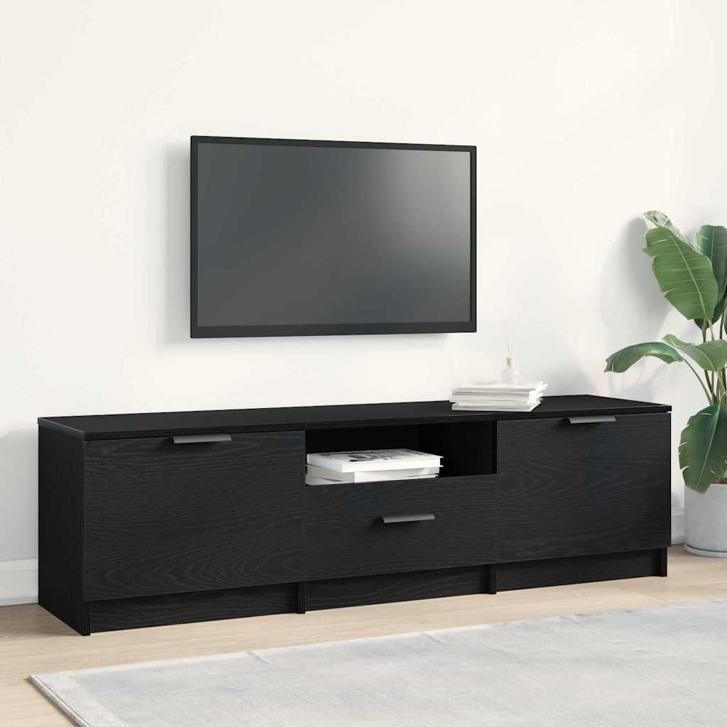 vidaXL Gabinete de TV con cajón 140 x 35 x 40 cm Madera contrachapada