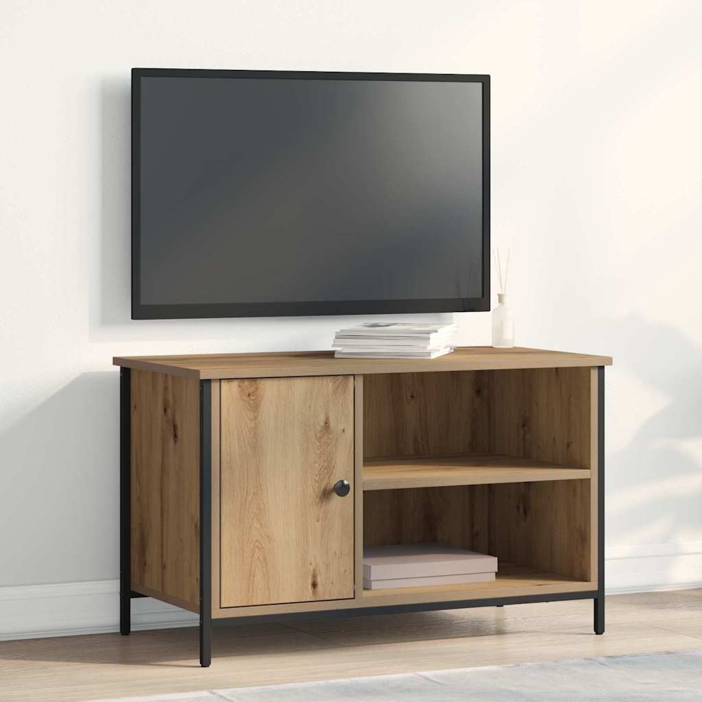 vidaXL Mueble de TV Roble artisan 80 x 40 x 50 cm Madera de ingeniería