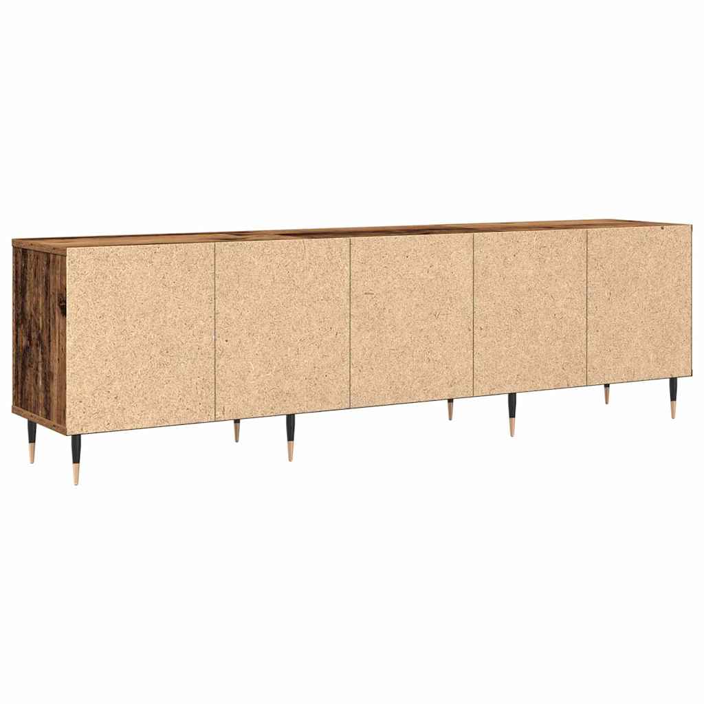 vidaXL Mueble de TV Madera envejecida 150 x 30 x 45 cm - Image 6