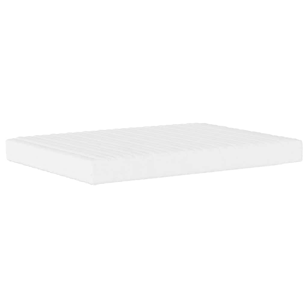 vidaXL Colchón de espuma dureza H2 H3 blanco 140x210 cm - Image 3