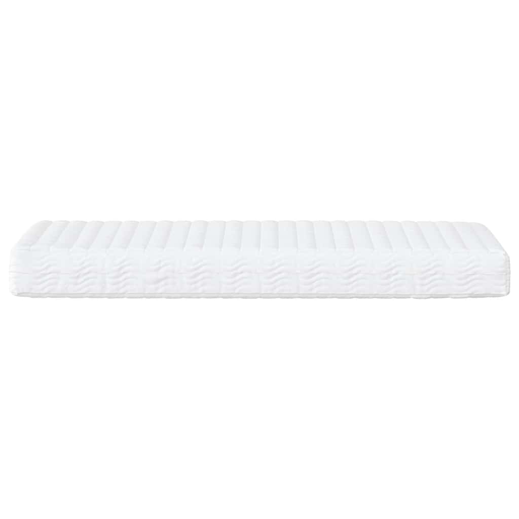 vidaXL Colchón de espuma dureza H2 H3 blanco 80x210 cm - Image 4