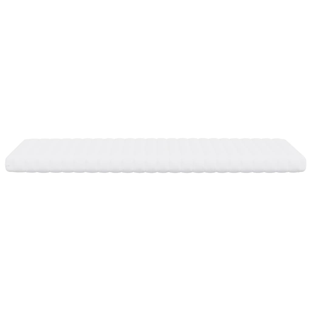 vidaXL Colchón de espuma blanco 90x190 cm 7 zonas Dureza 20 ILD - Image 4