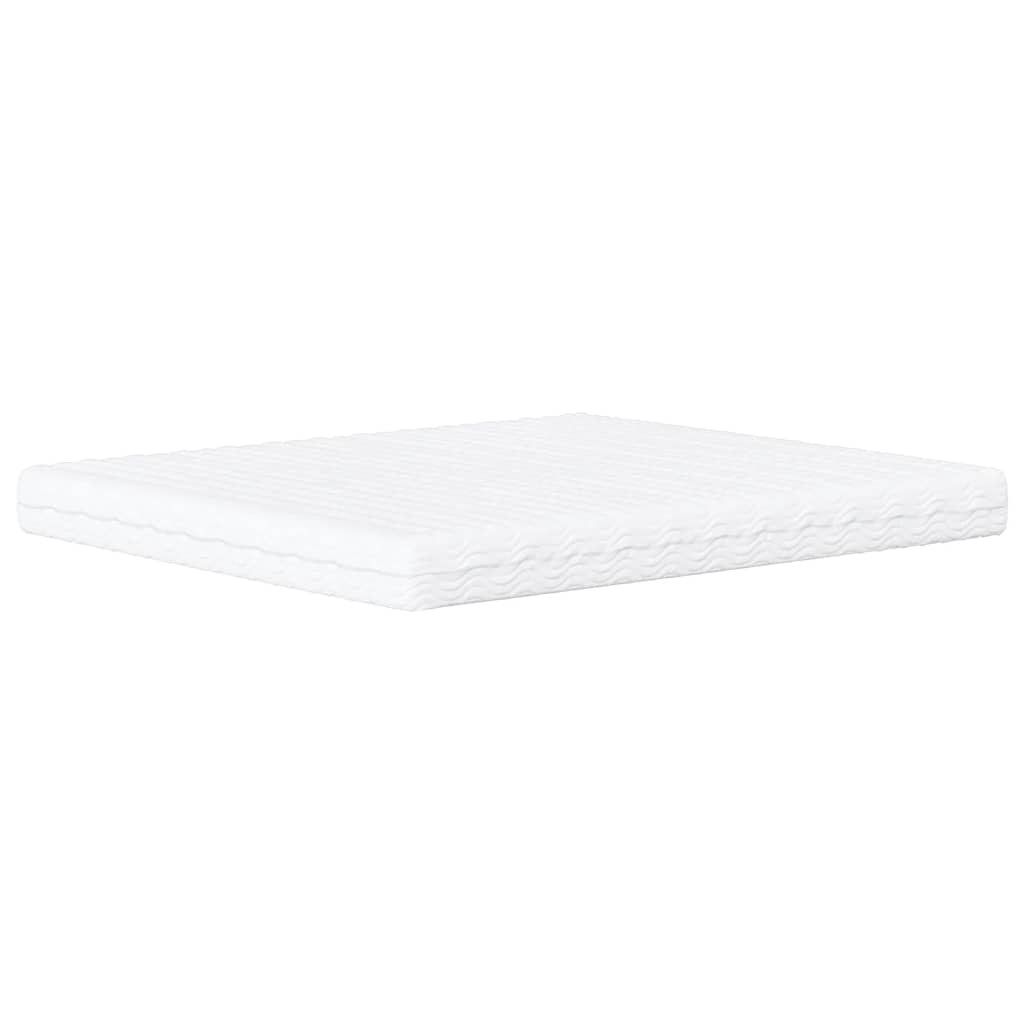 vidaXL Colchón de espuma dureza H2 H3 blanco 200x220 cm - Image 3