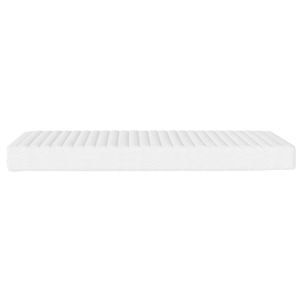 vidaXL Colchón de espuma dureza H2 H3 blanco 140x220 cm - Image 4
