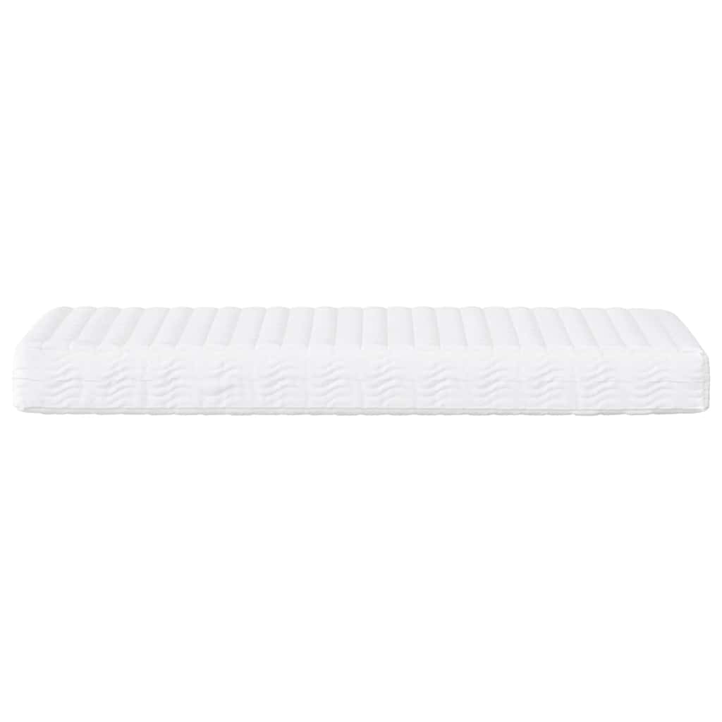 vidaXL Colchón de espuma dureza H2 H3 blanco 100x220 cm - Image 4
