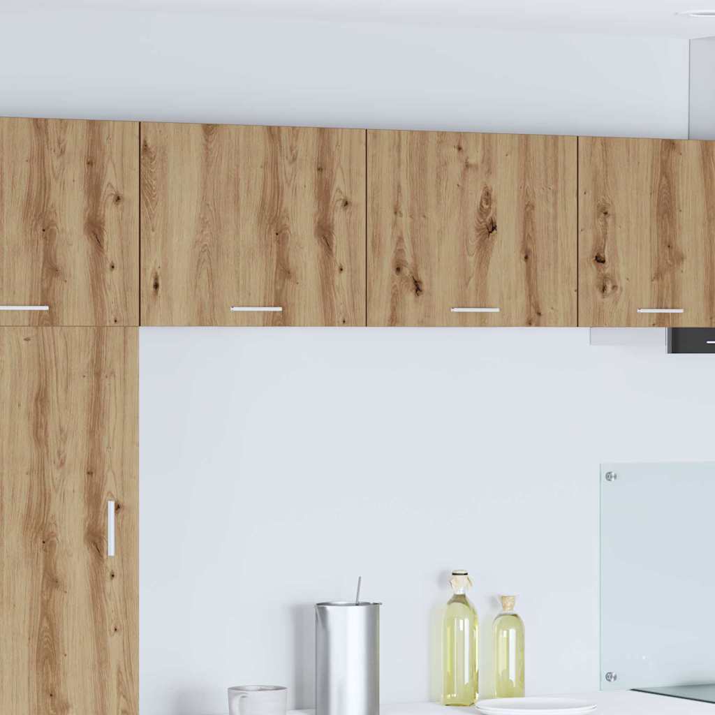 vidaXL Mueble colgante Riga 2 pcs Roble Artesano y 50 x 31 x 40 cm