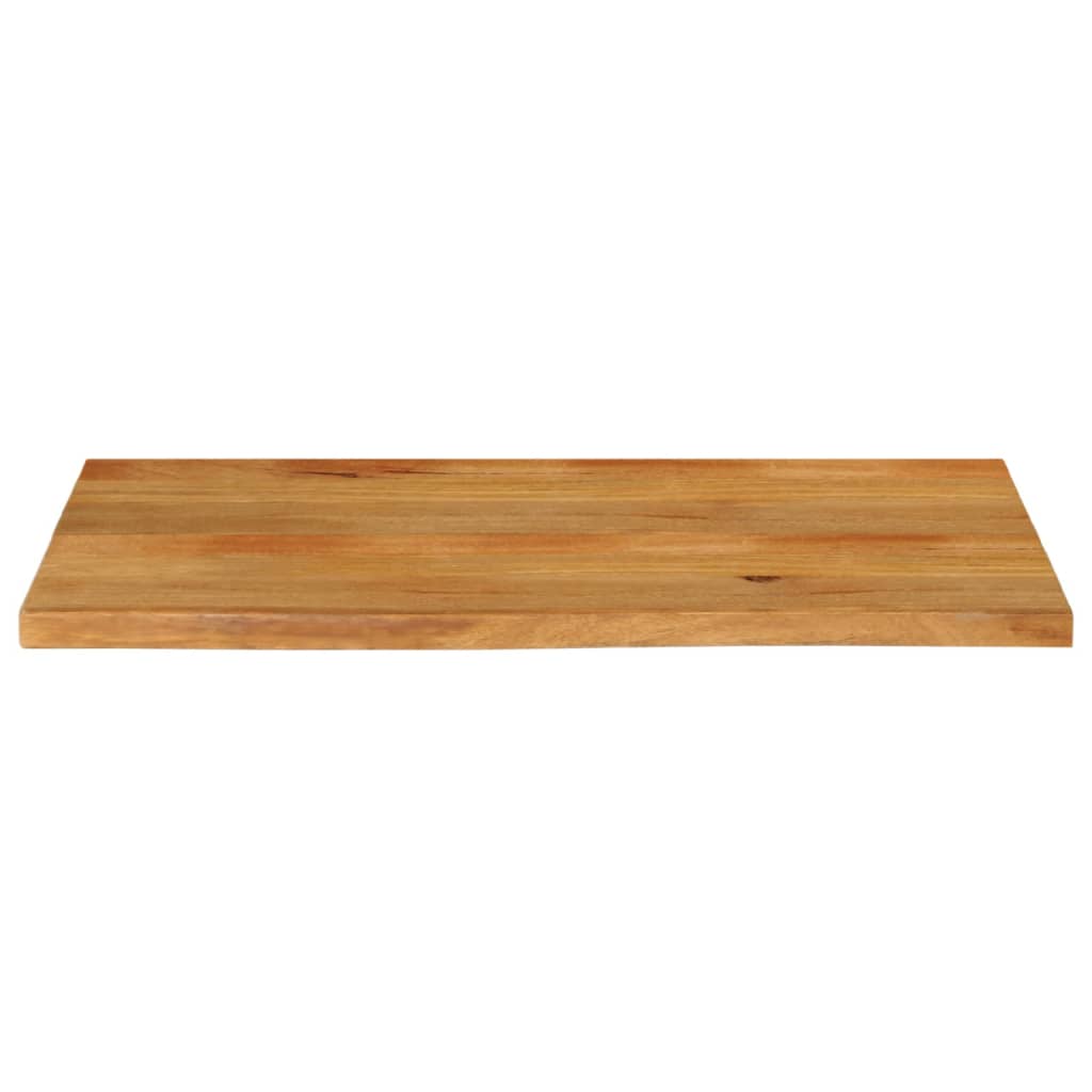 vidaXL Tablero de mesa borde natural madera maciza mango 110x60x2,5 cm - Image 3