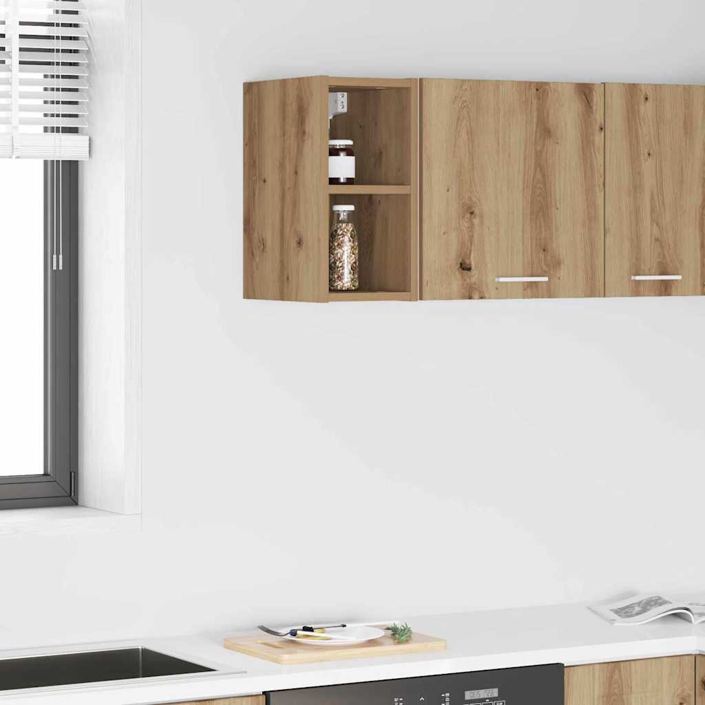vidaXL Mueble colgante Riga Roble artesanal 20 x 29,5 x 40 cm