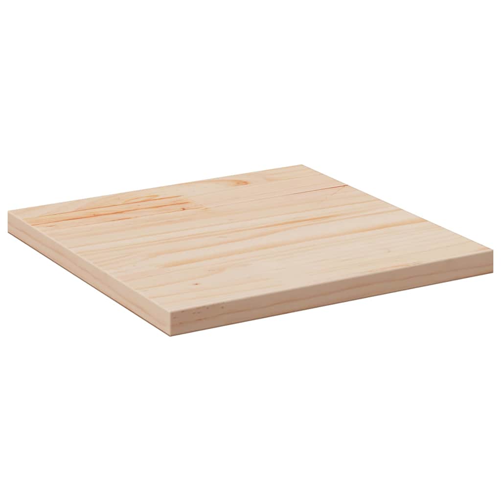 vidaXL Tablero de mesa cuadrado madera maciza de pino 40x40x1,7 cm - Image 4