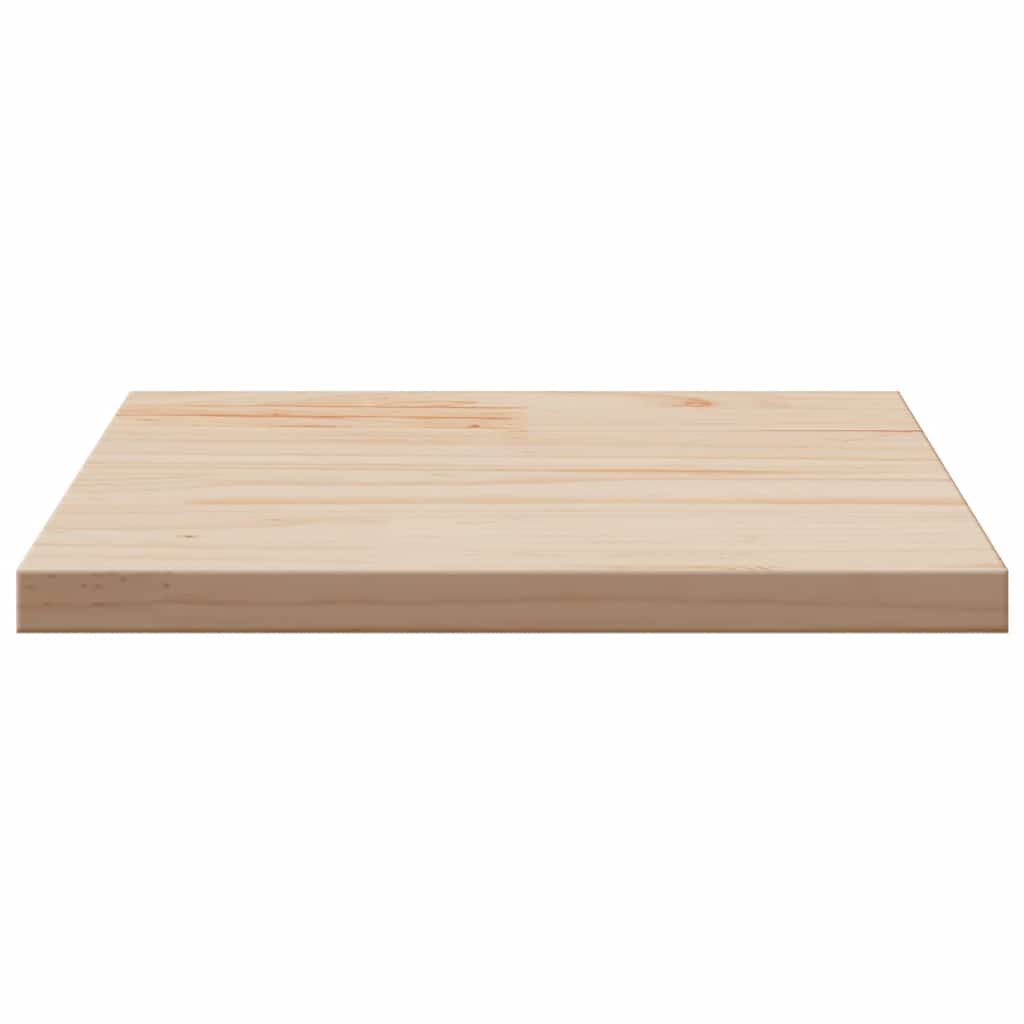 vidaXL Tablero de mesa cuadrado madera maciza de pino 40x40x1,7 cm - Image 5