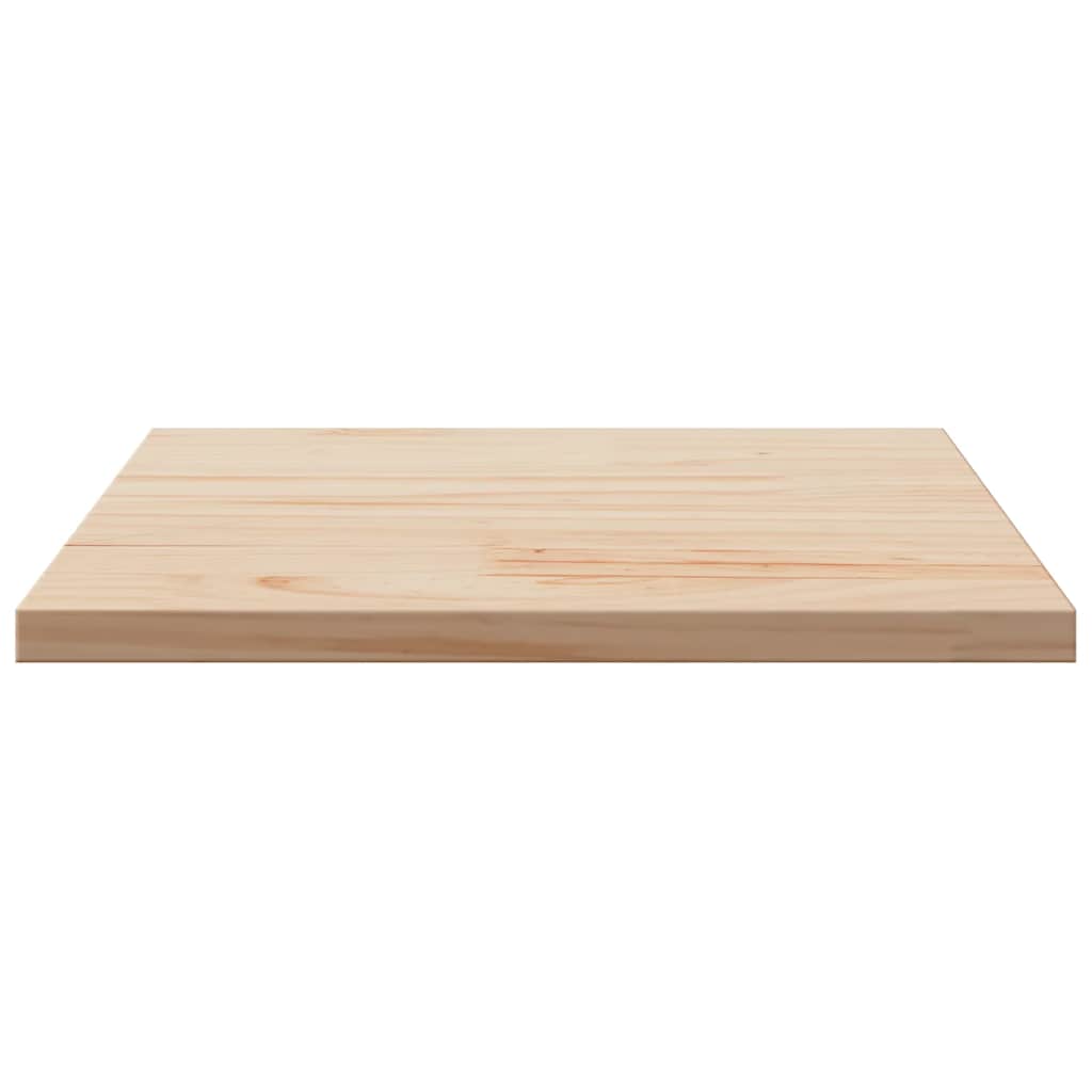 vidaXL Tablero de mesa cuadrado madera maciza de pino 50x50x1,7 cm - Image 5