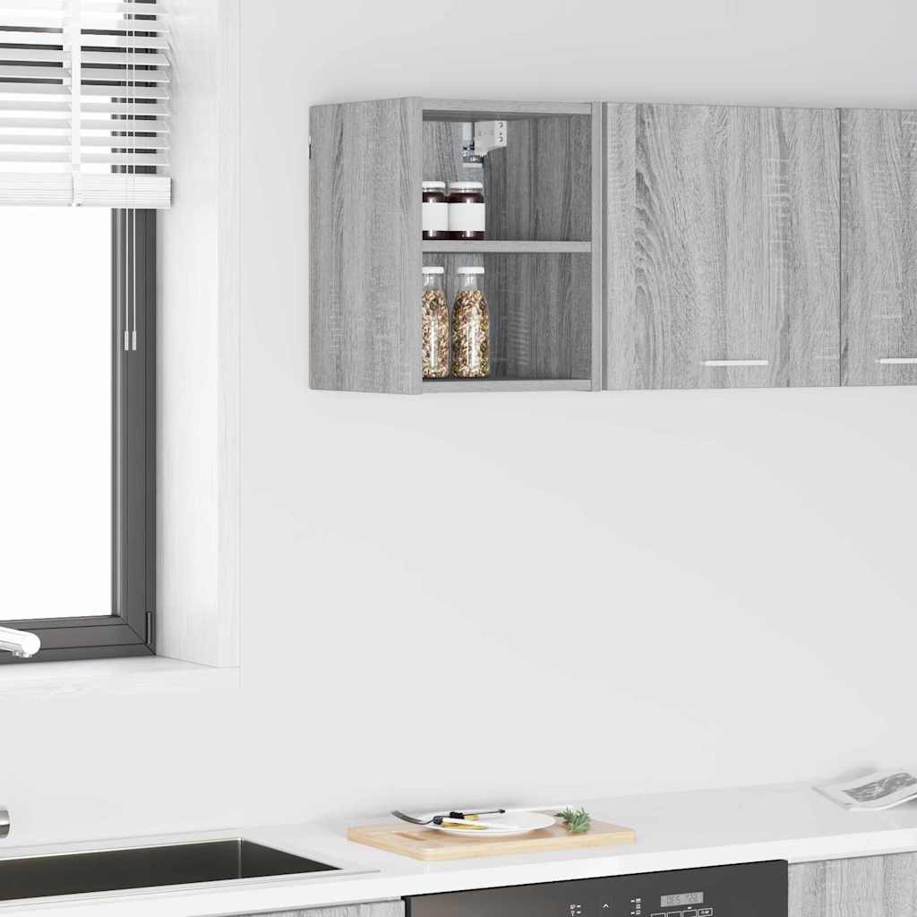 vidaXL Mueble colgante Riga Gris Sonoma 30 x 29,5 x 40 cm