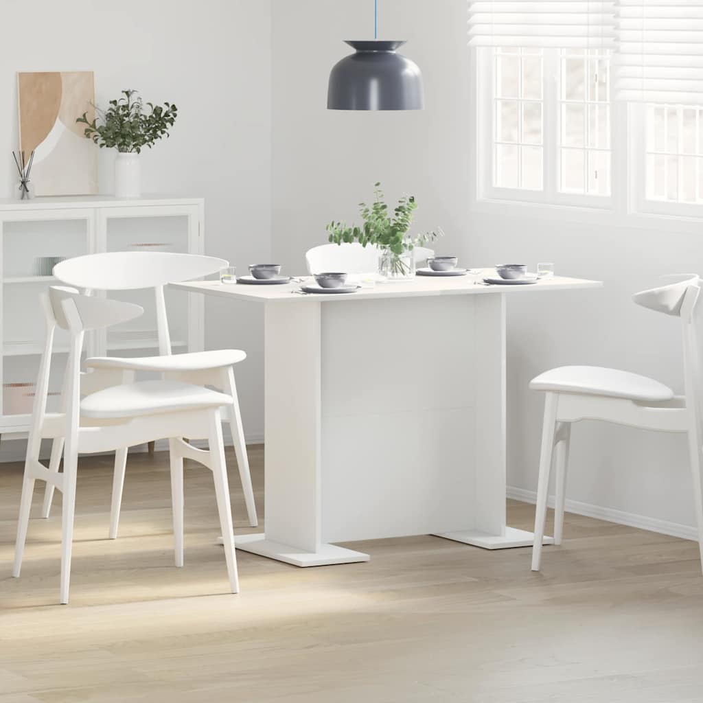 vidaXL Mesa de Comedor 110 x 60 x 75 cm Madera contrachapada