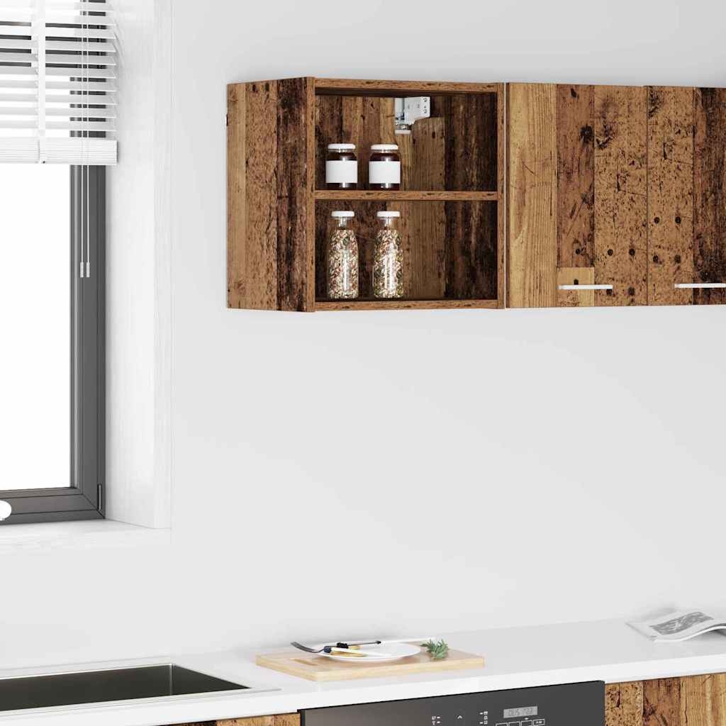 vidaXL Mueble colgante Riga Madera Vieja 40 x 29,5 x 40 cm