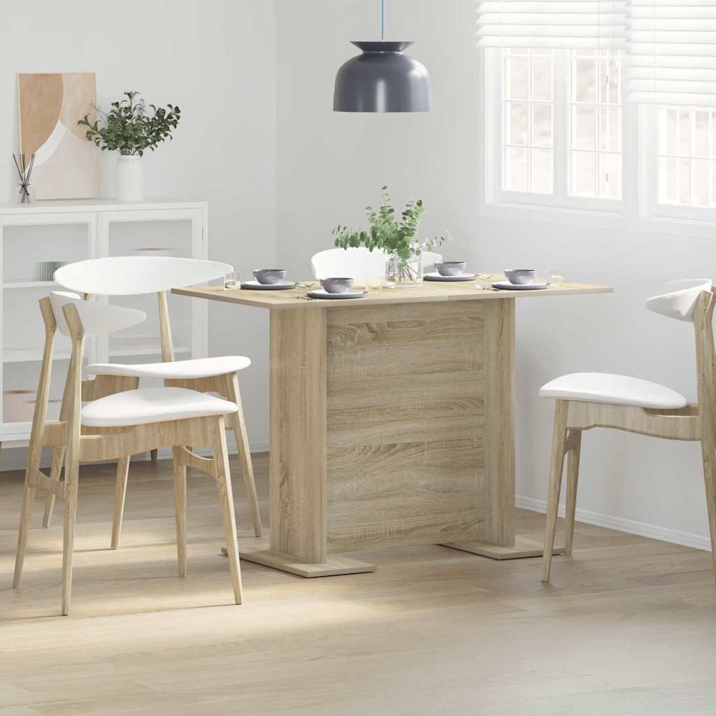 vidaXL Mesa de Comedor Roble Sonoma 110 x 60 x 75 cm