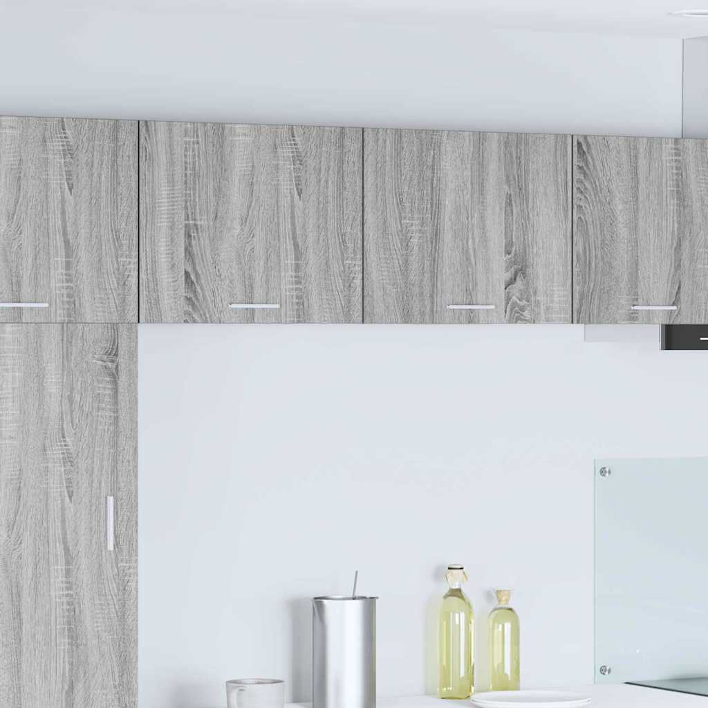 vidaXL Mueble colgante con puerta Riga Gris Sonoma y 50 x 31 x 40 cm