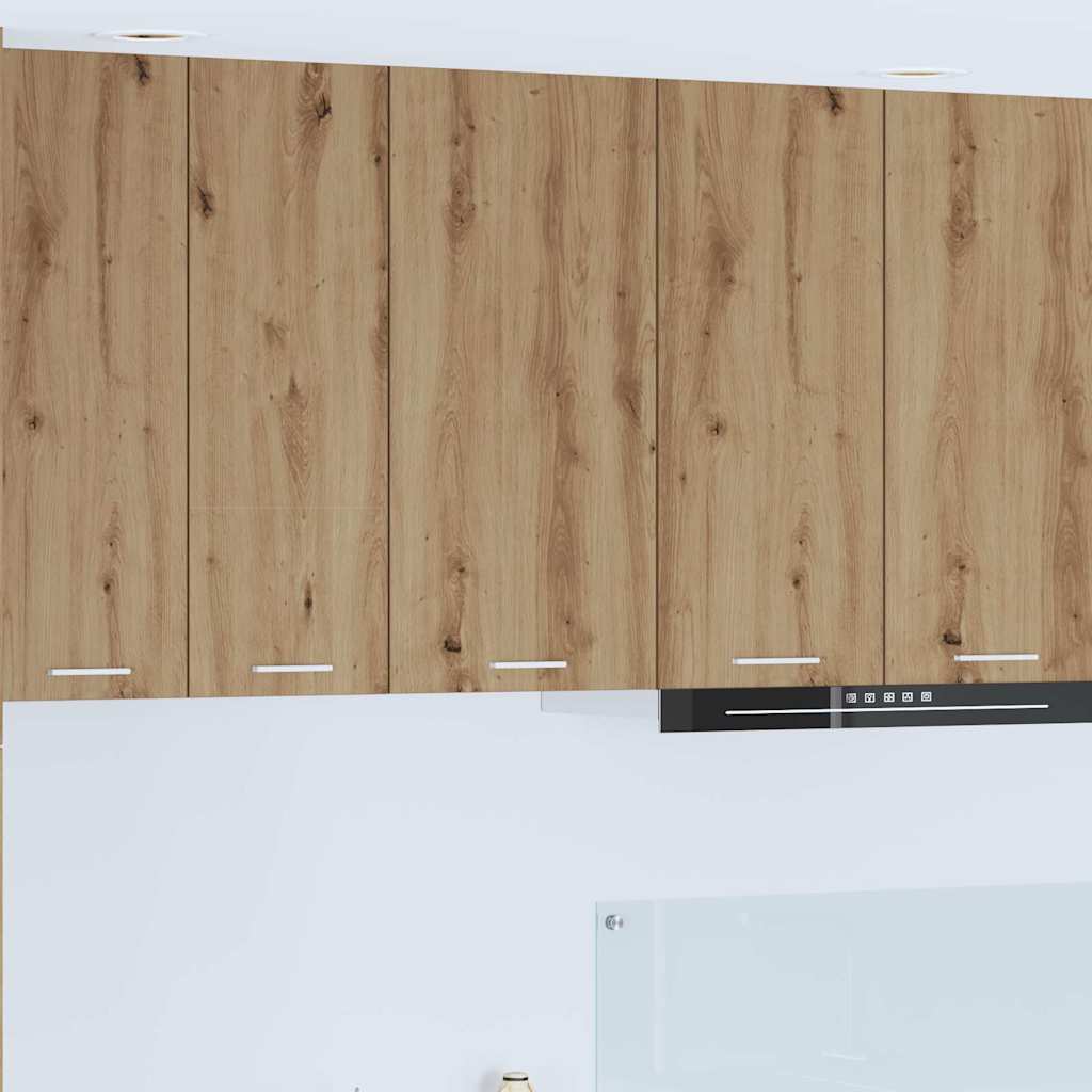 vidaXL Mueble colgante Riga Roble Artesano y 40 x 31 x 80 cm