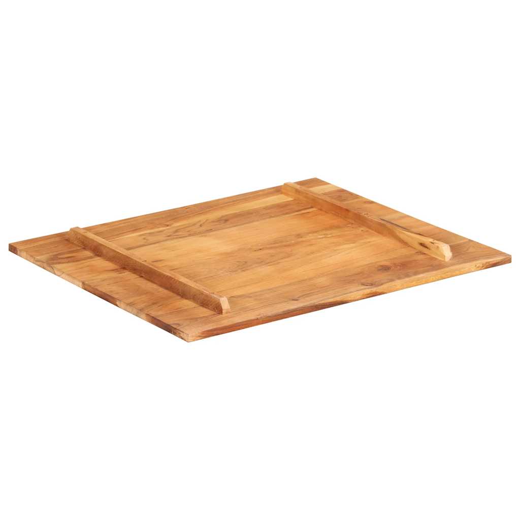 vidaXL Tablero de mesa madera maciza de acacia 15-16 mm 60x70 cm - Image 5