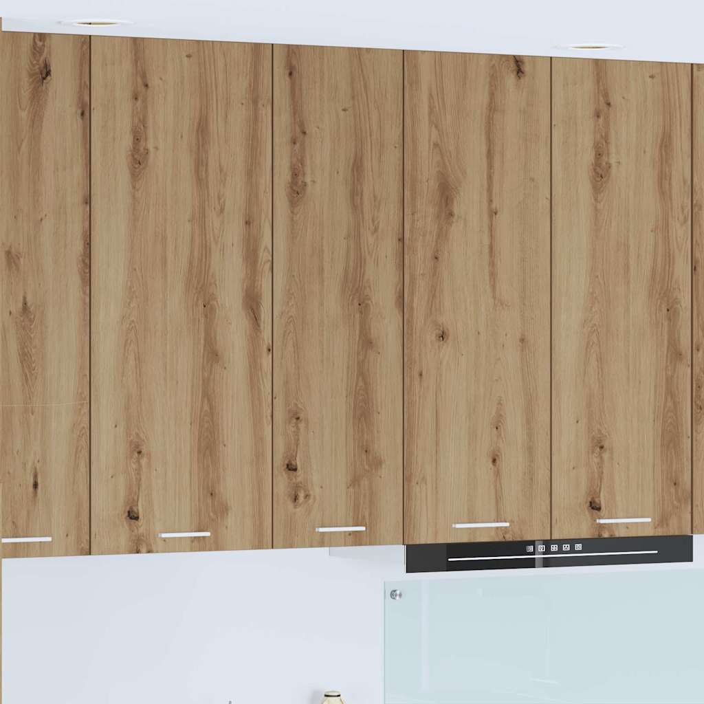 vidaXL Mueble colgante Riga Roble artesanal 30 x 31 x 100 cm