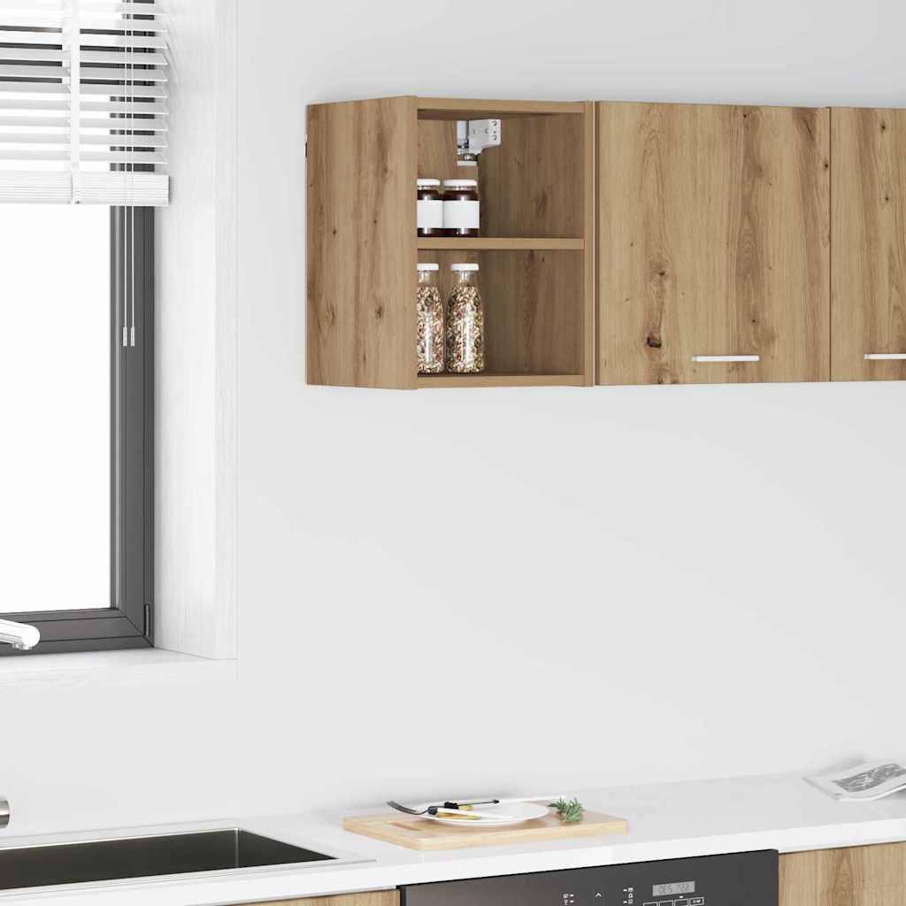vidaXL Mueble colgante Riga Roble artesanal 30 x 29,5 x 40 cm