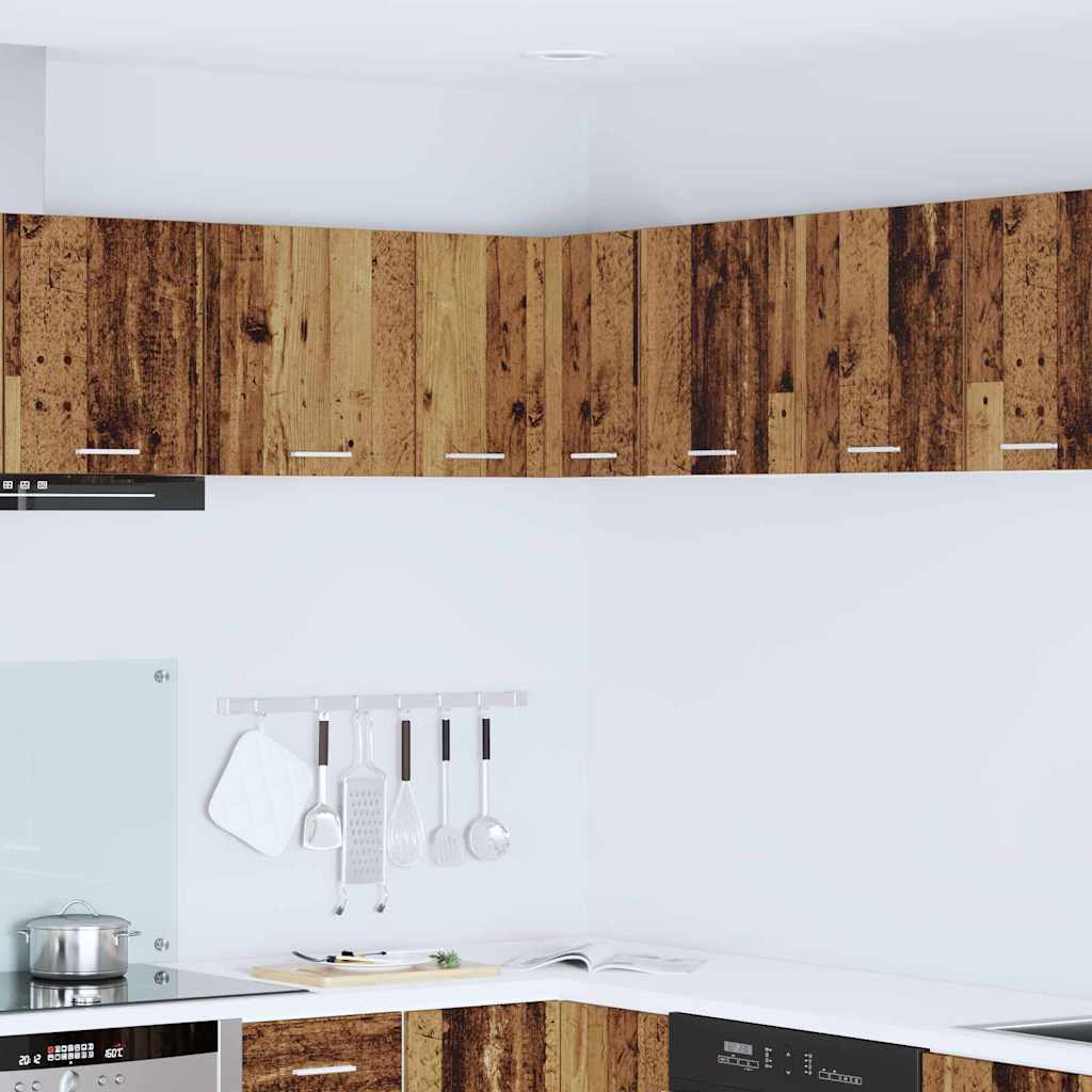 vidaXL Mueble colgante Riga Madera Vieja y 57 x 57 x 40 cm