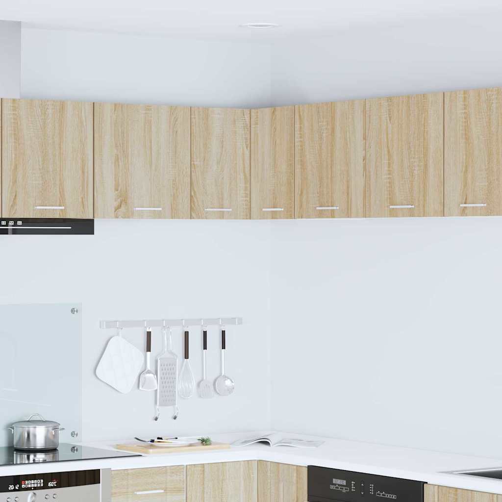 vidaXL Mueble colgante Riga Roble Sonoma y 57 x 57 x 40 cm