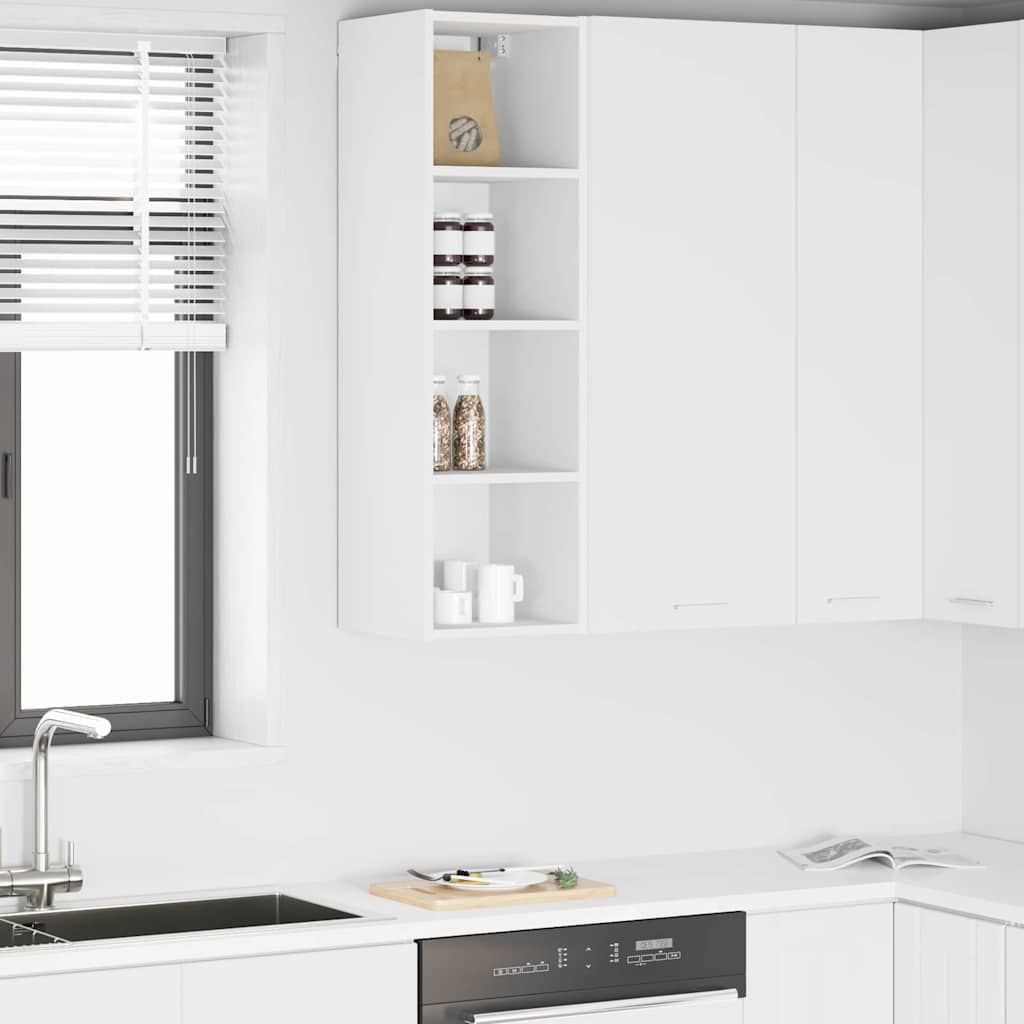vidaXL Mueble colgante Riga 30 x 29,5 x 100 cm Madera contrachapada