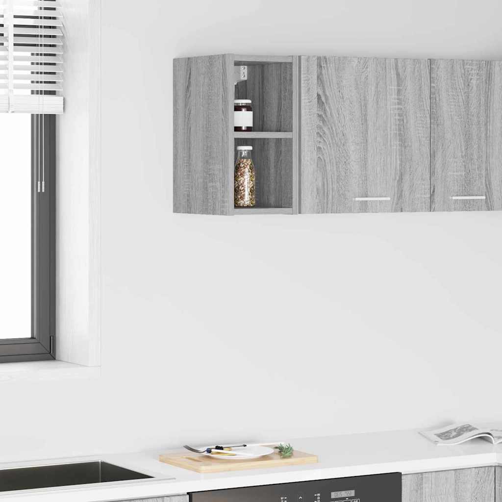 vidaXL Mueble colgante Riga Gris Sonoma 20 x 29,5 x 40 cm
