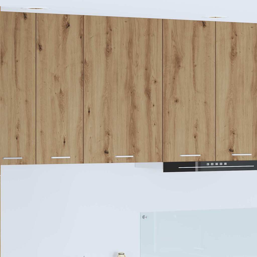 vidaXL Mueble colgante Riga Roble Artesano y 50 x 31 x 80 cm