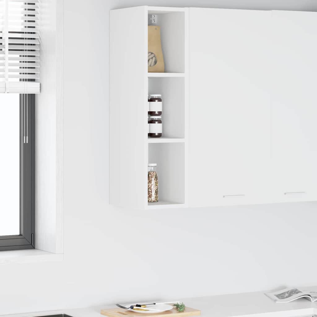 vidaXL Mueble colgante Riga 20 x 29,5 x 80 cm Madera contrachapada