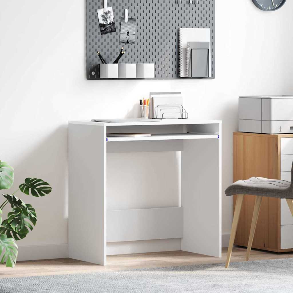 vidaXL Escritorio con cajón 77.5 x 43 x 79 cm Madera de ingeniería