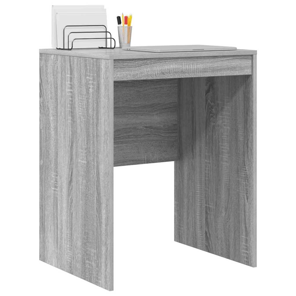 vidaXL Escritorio Gris sonoma 60 x 50 x 76 cm Madera contrachapada - Image 3