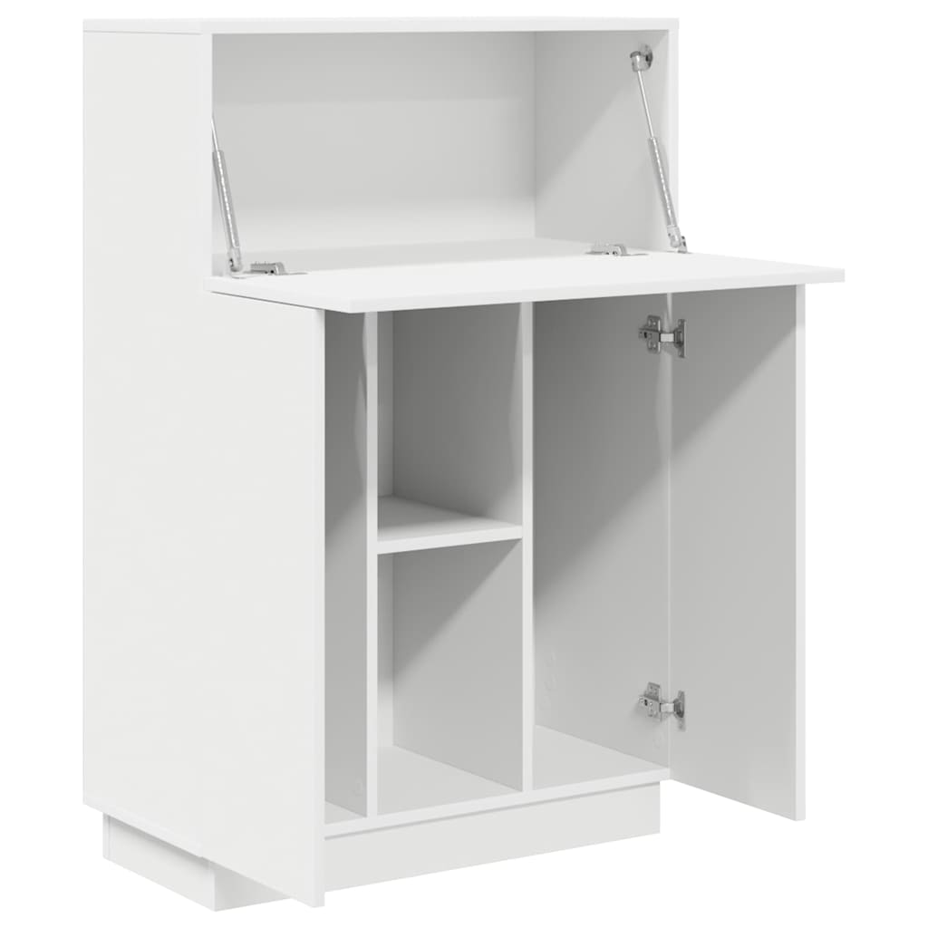 vidaXL Escritorio 71.5 x 31.5 x 106.5 cm Madera de ingeniería - Image 5