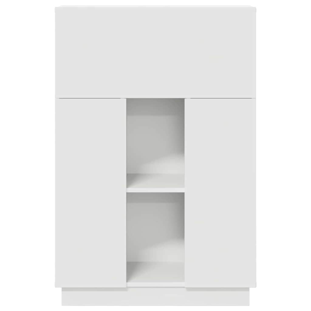 vidaXL Escritorio 71.5 x 31.5 x 106.5 cm Madera de ingeniería - Image 6