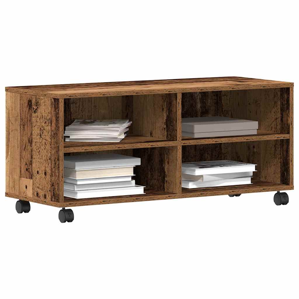 vidaXL Gabinete de TV Marrón 90 x 35 x 40.5 cm Madera contrachapada - Image 3